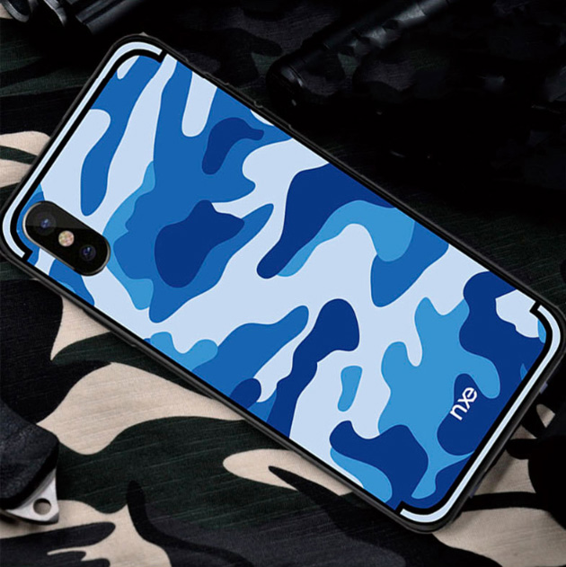 เคสลายพราง iPhone , เคส iPhone XS MAX , XS , XR iPhone 7 , 8 Plus